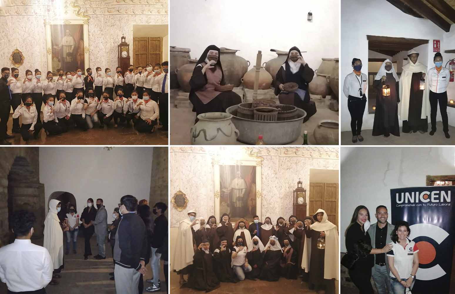 Unicen organizó las visitas nocturnas guiadas en el Museo Convento Santa Teresa