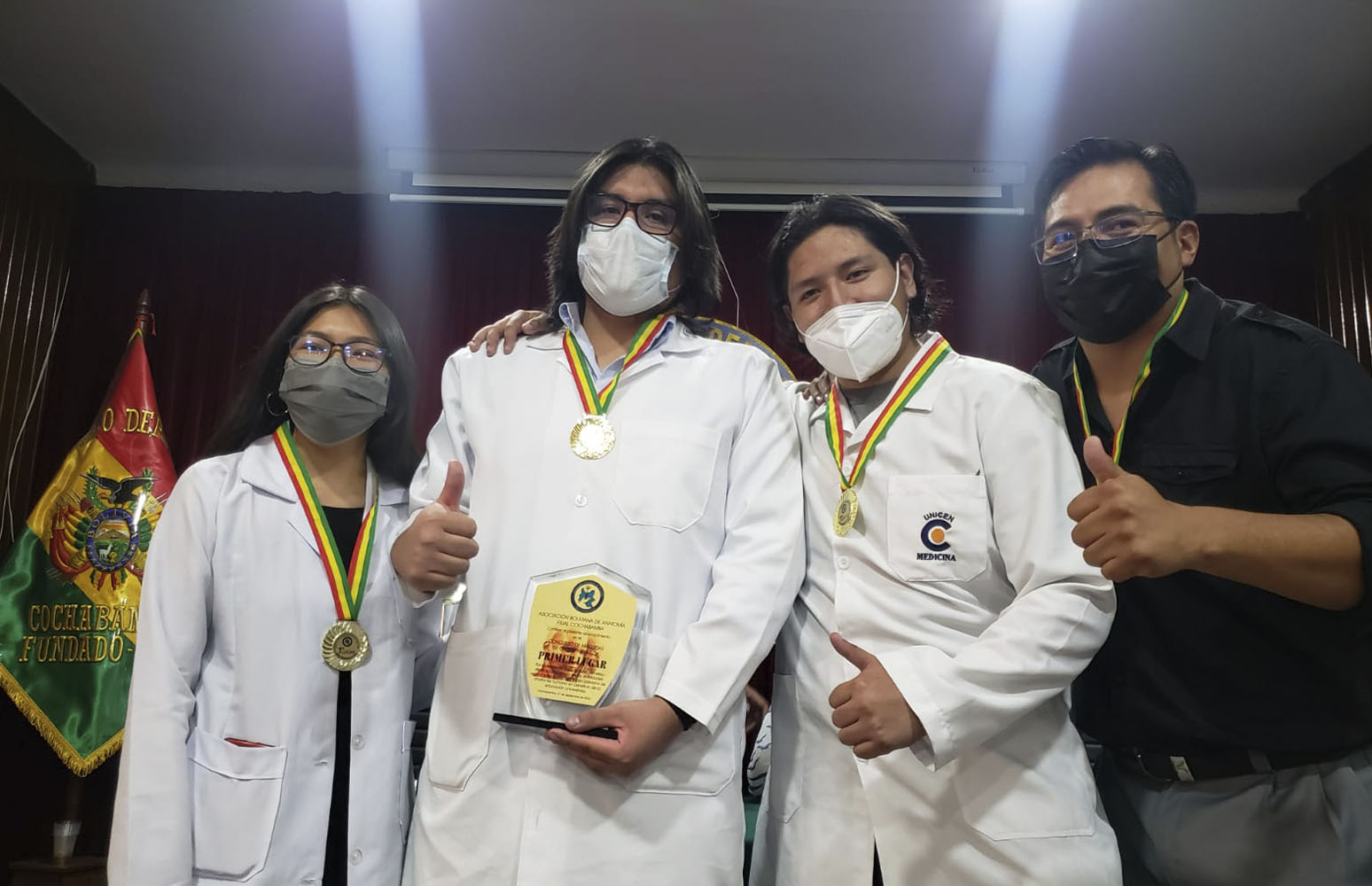 Primer lugar para la carrera de Medicina en el Concurso Departamental de Maquetas Morfológicas