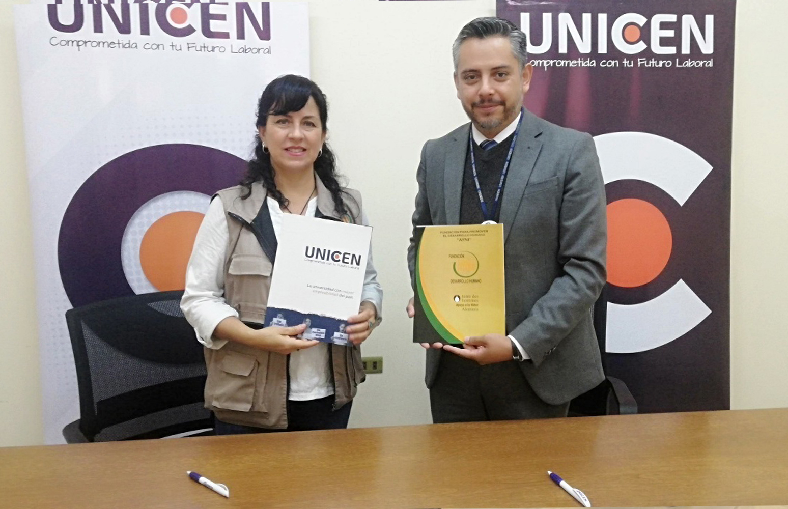 Alianza interinstitucional entre la Universidad Central (UNICEN) y Fundación para Promover el Desarrollo Humano “AYNI”