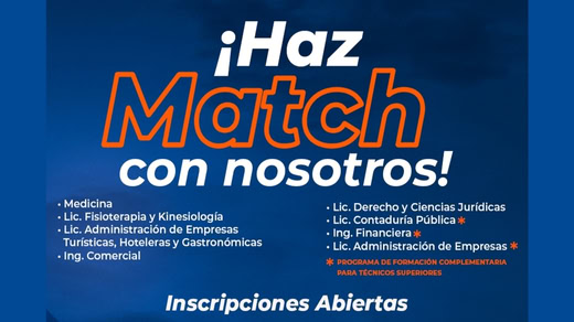 Haz Match con nosotros – Programa de Formación Complementaria